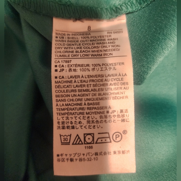 Banana Republic Factory Emerald Green Dress - Picture 4 of 10